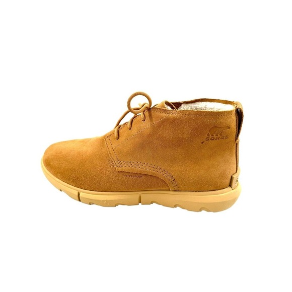 SOREL brown Explorer Drift Waterproof Men's Shoes sz 10.5 in tawny buff/ceramic - Picture 3 of 14